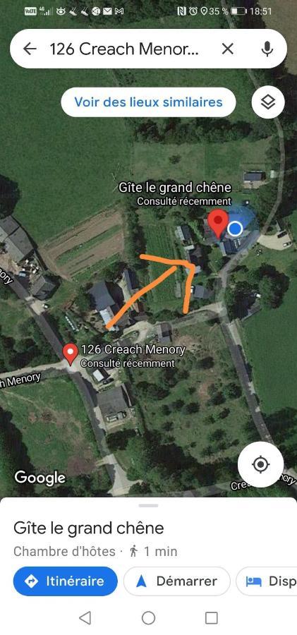 Le Gîte Le Grand Chêne Le Cloitre-Saint-Thegonnec Exterior foto